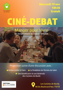 Ciné-débat des cuisines de basile 