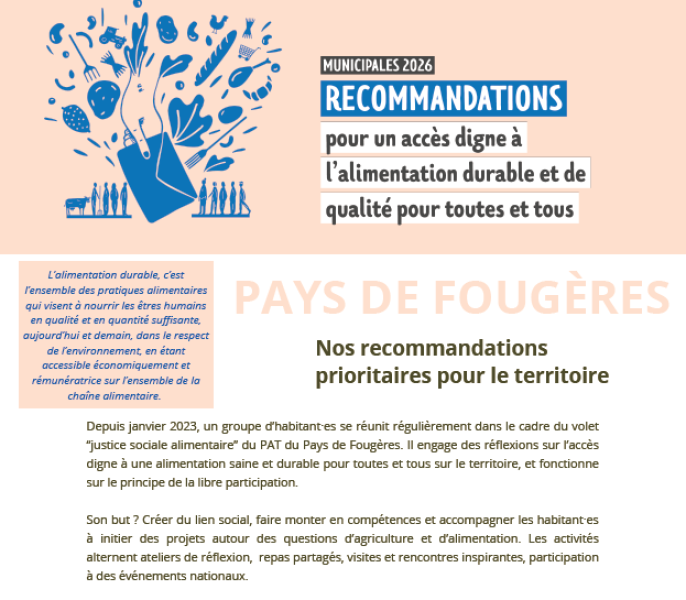 Des recommandations locales pour les municipales dans le Pays de Fougères
