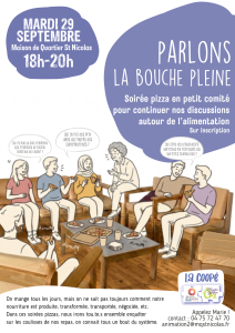 Parlons la bouche pleine