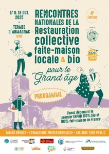 Rencontres nationales de la restauration collective faite-maison · locale & bio
